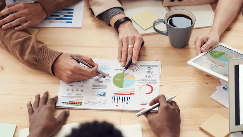 Professional team collaboration — work permit abroad